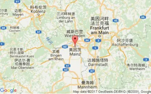 美因茨是德国莱茵兰-普法尔茨州的首府，以